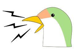 コザクラインコの鳴き声