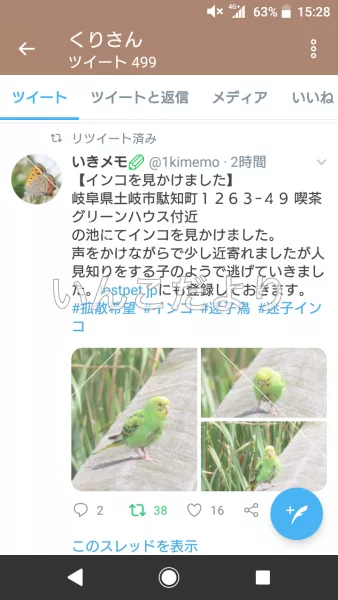 コメントの画像