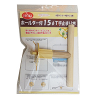 ホールダー付15パイT字止まり木